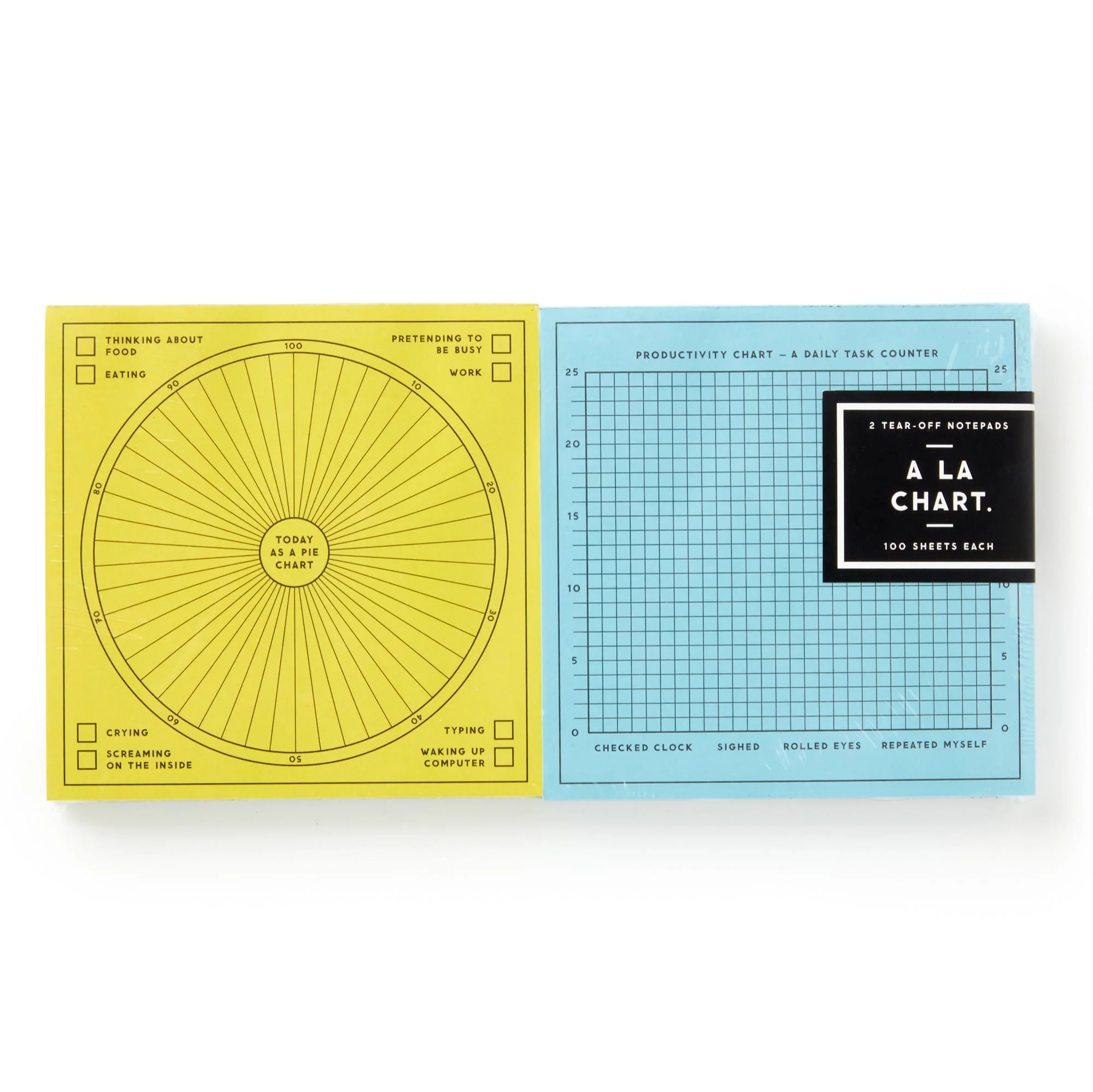 A La Chart Notepad Set of 2 - Image 2