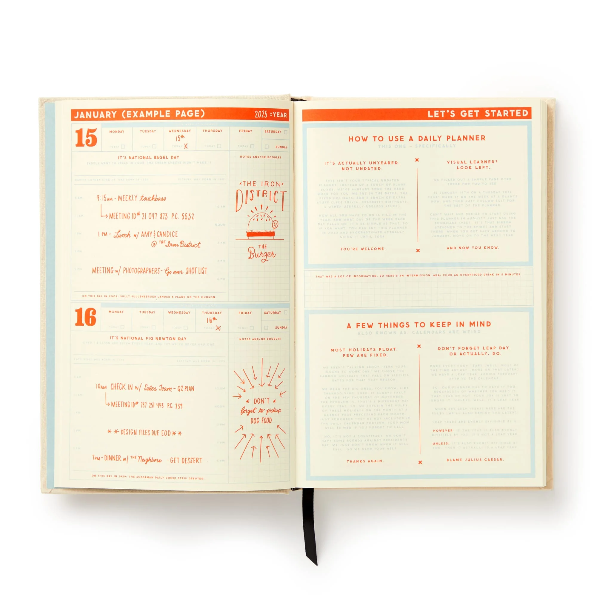 Big Plans Undated Standard Planner - Image 4