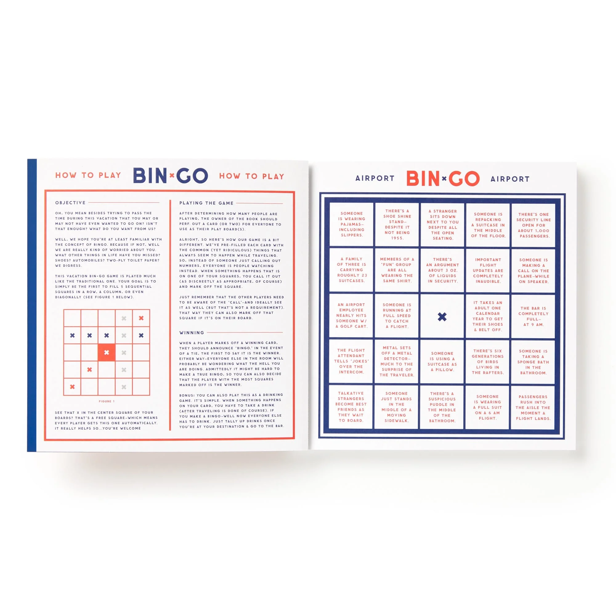 Bin-Go Survive a Vacation Bingo Book - Image 4