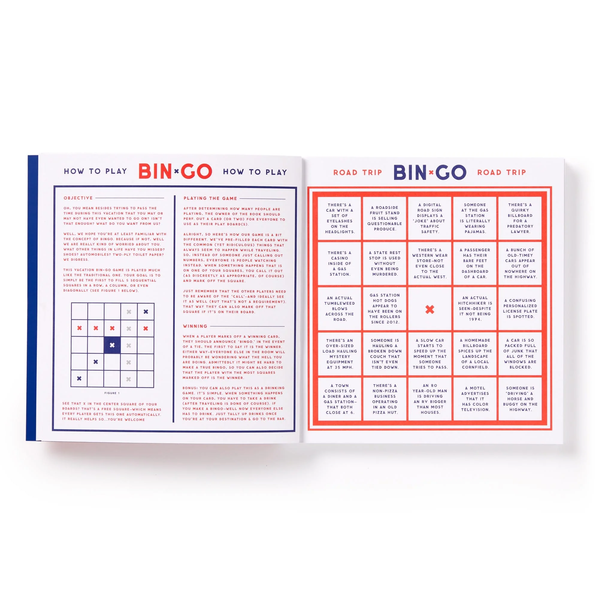 Bin-Go Survive a Vacation Bingo Book - Image 5