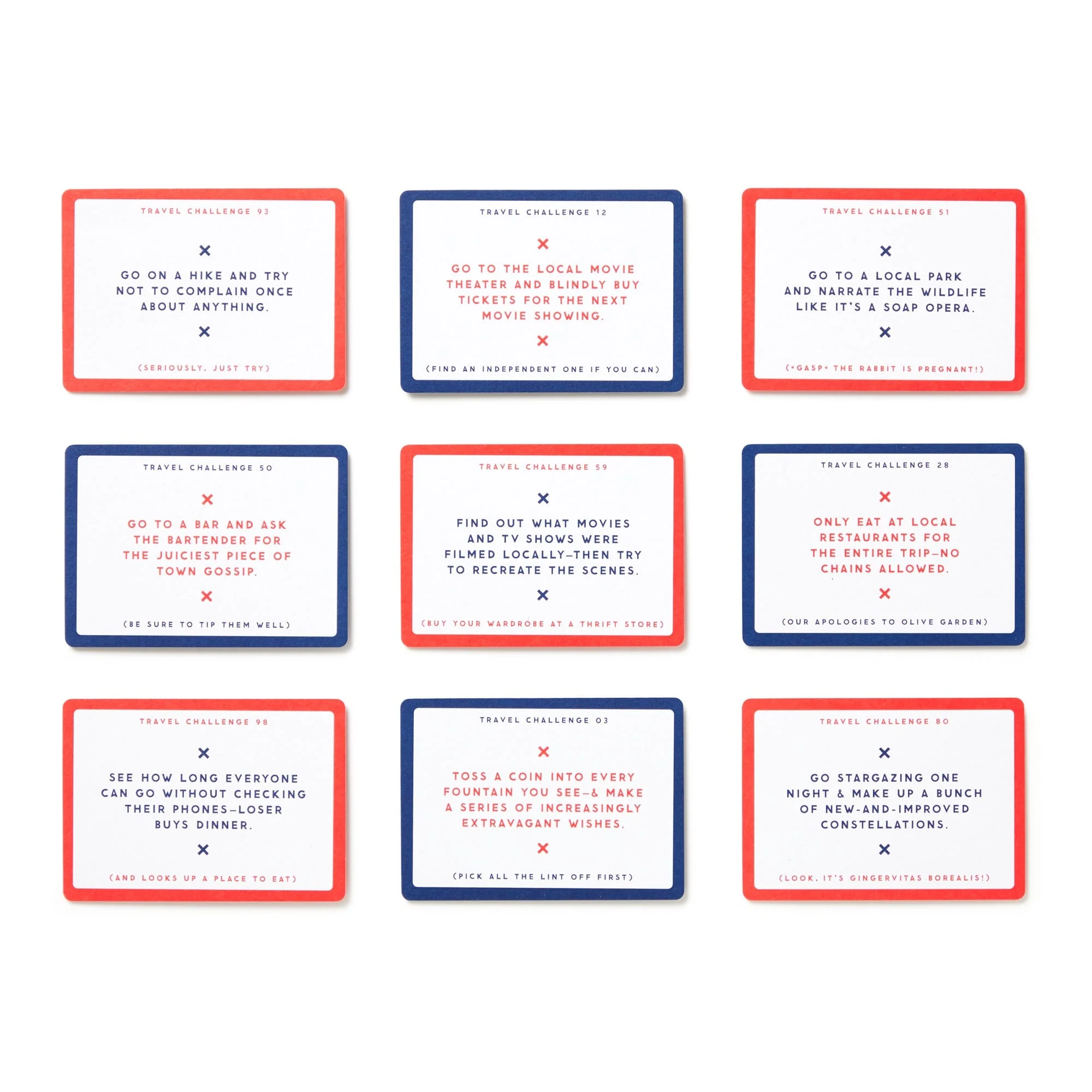 Challenge Accepted Travel Tasks Card Deck - Image 5