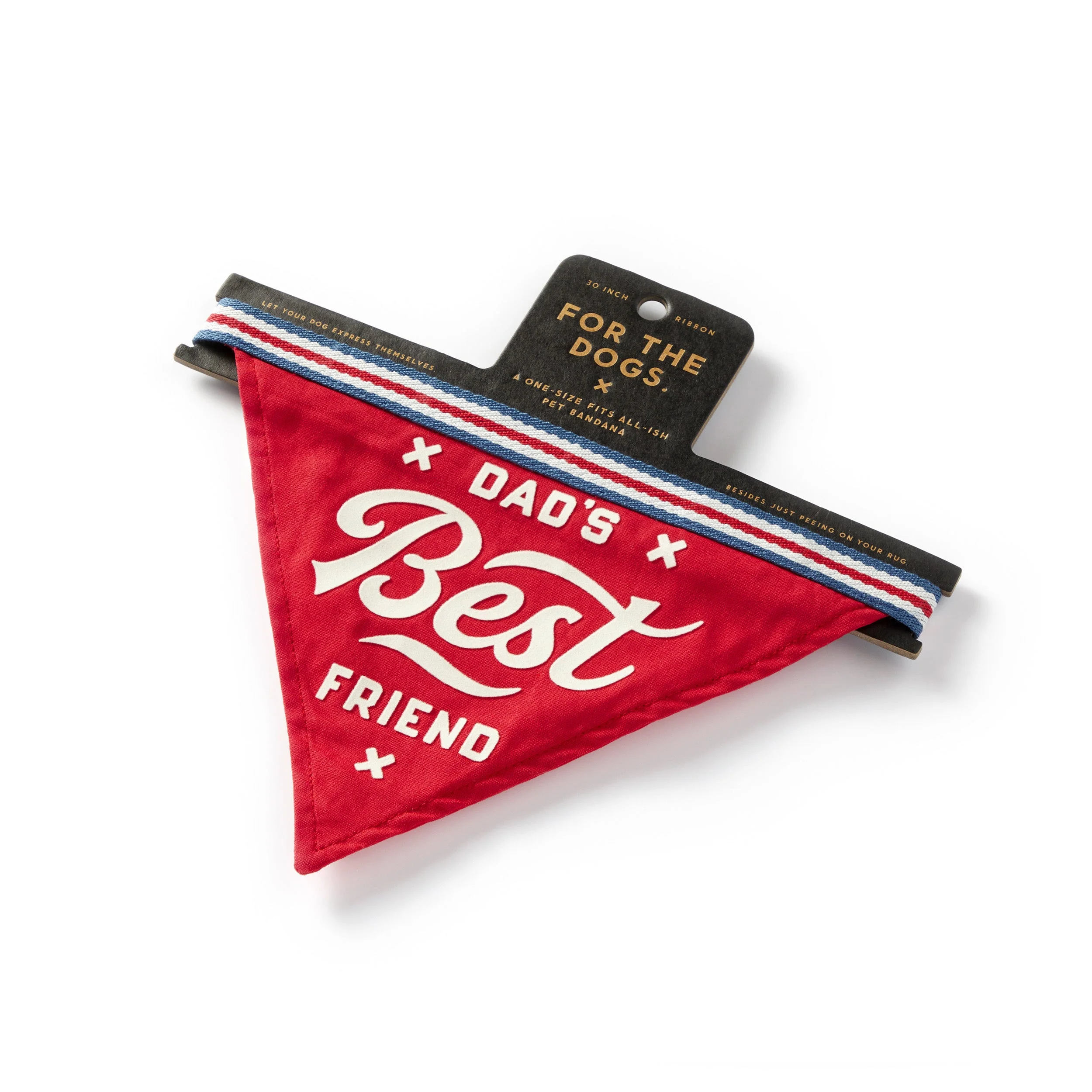 Dad's Best Friend Dog Bandana - Image 3