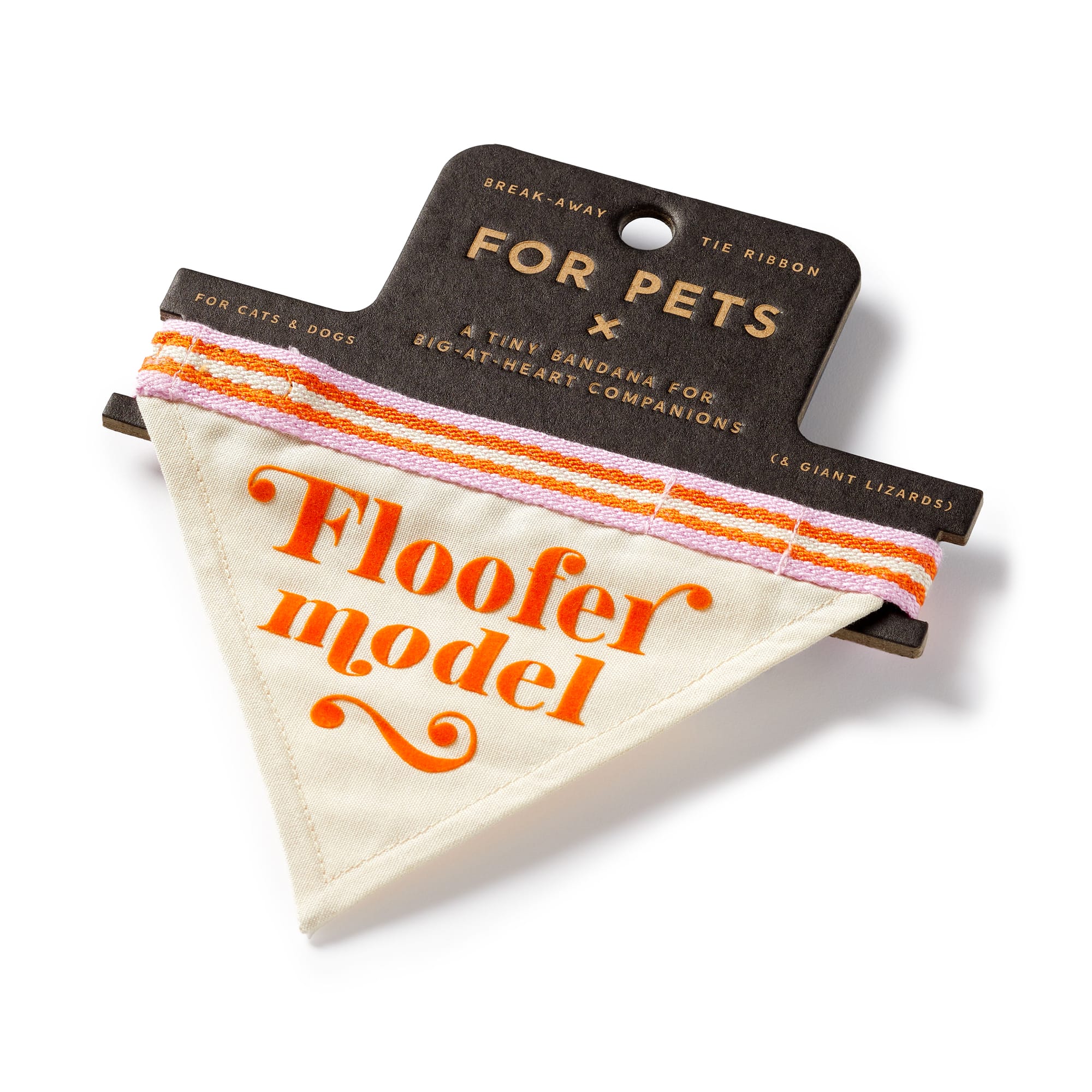 Floofer Model Small Pet Bandana - Image 2