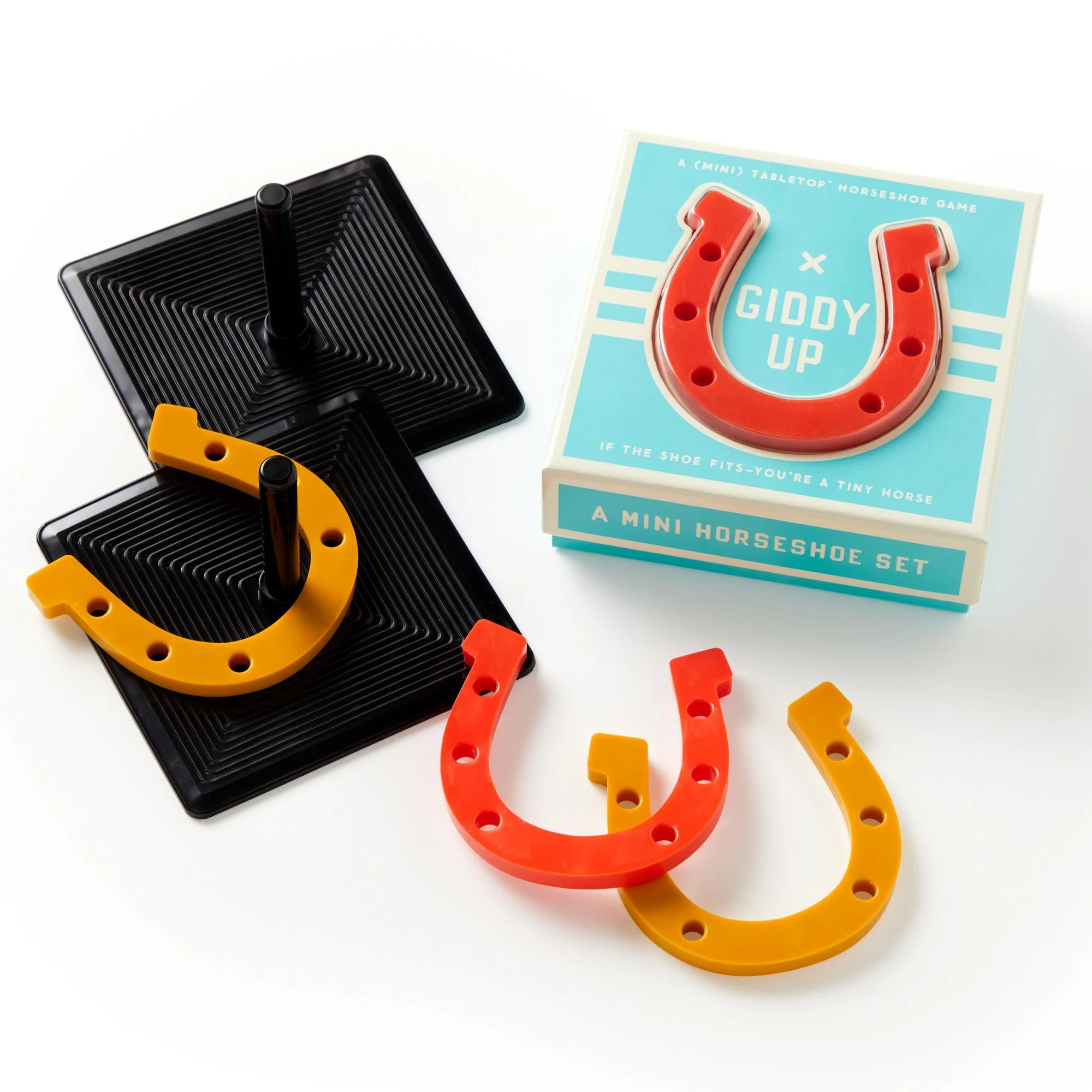 Giddy Up Tabletop Horseshoes Game - Image 6