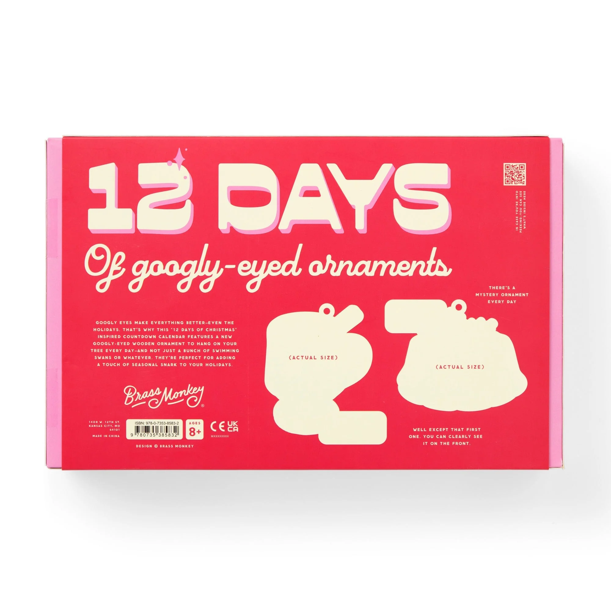 Googly & Bright Holiday Ornament Countdown Calendar - Image 10