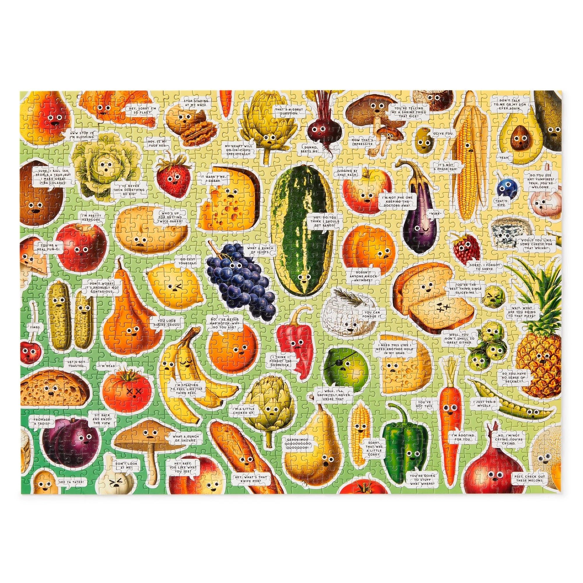 Googly Food 1000 Piece Puzzle - Image 3