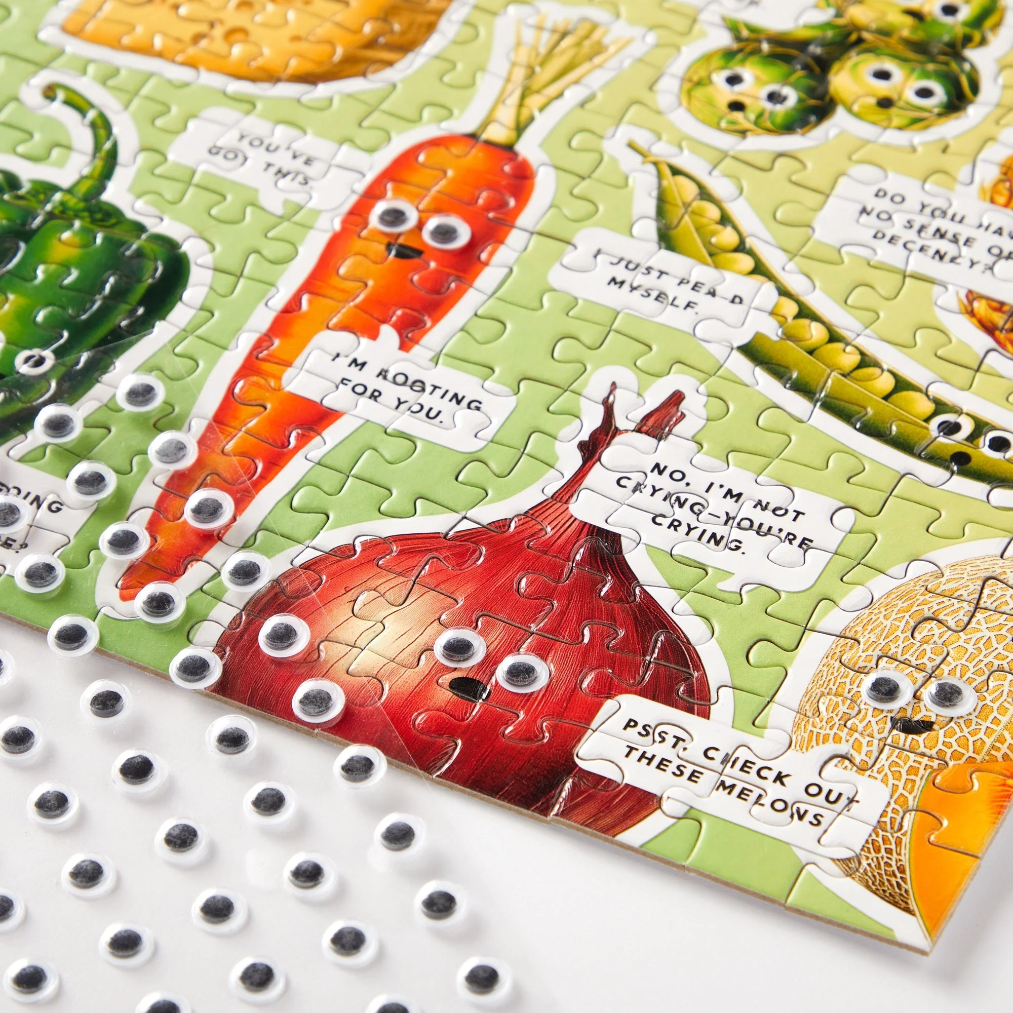 Googly Food 1000 Piece Puzzle - Image 4