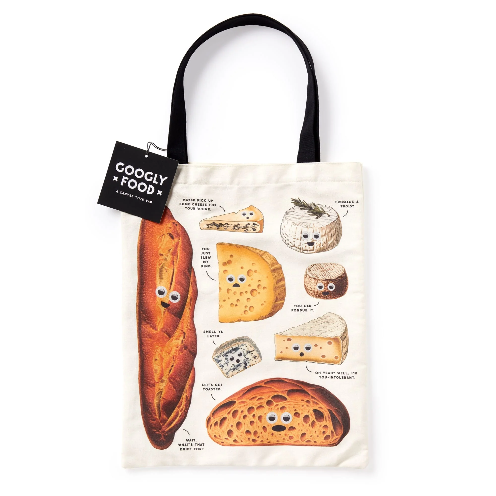 Googly Food Canvas Tote - Image 5
