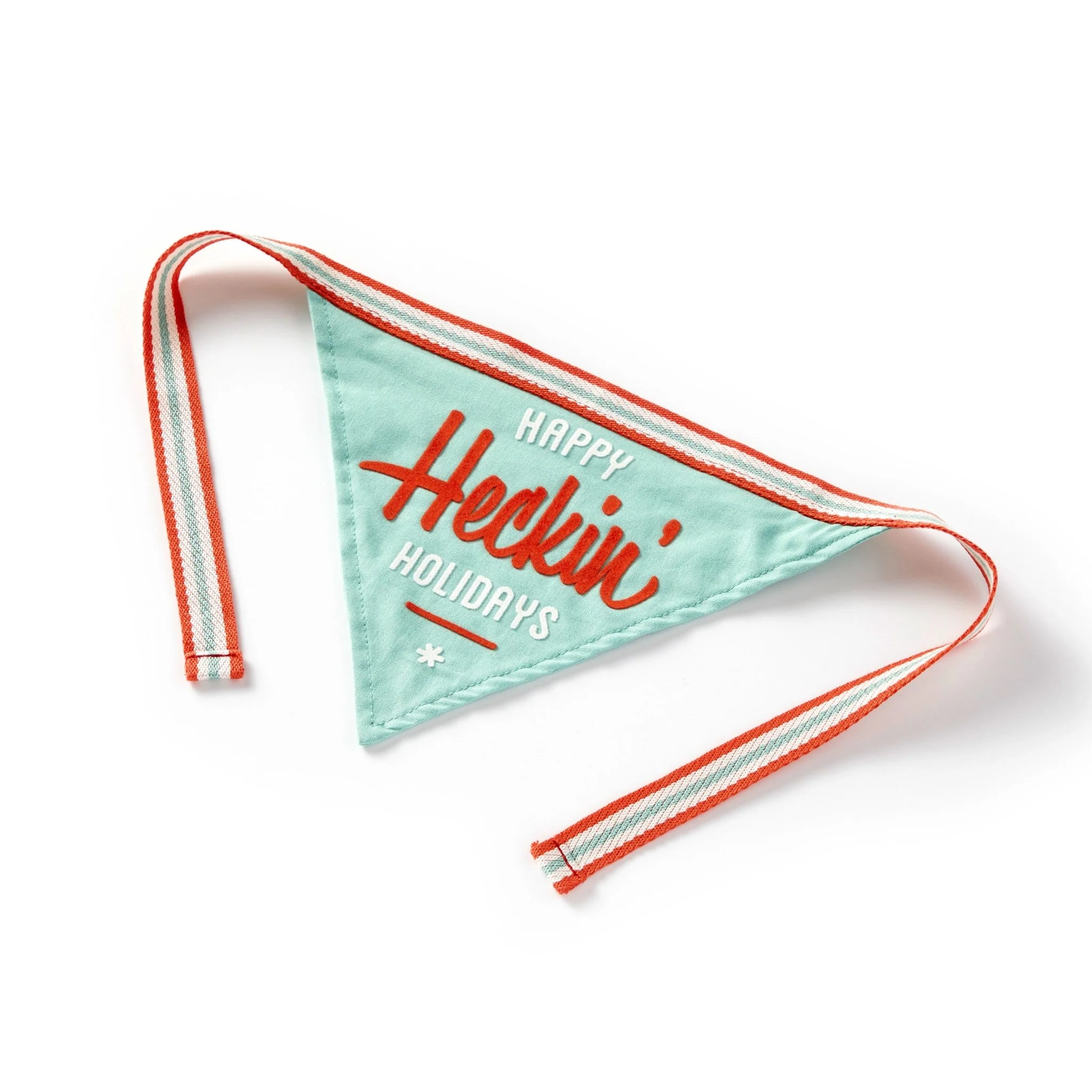 Happy Heckin' Holidays Dog Bandana - Image 4