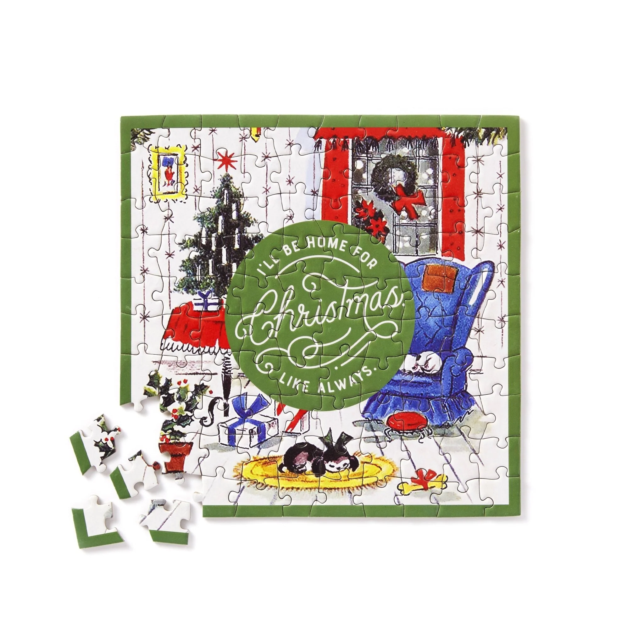 Home For Christmas 100 Piece Mini Shaped Puzzle - Image 5