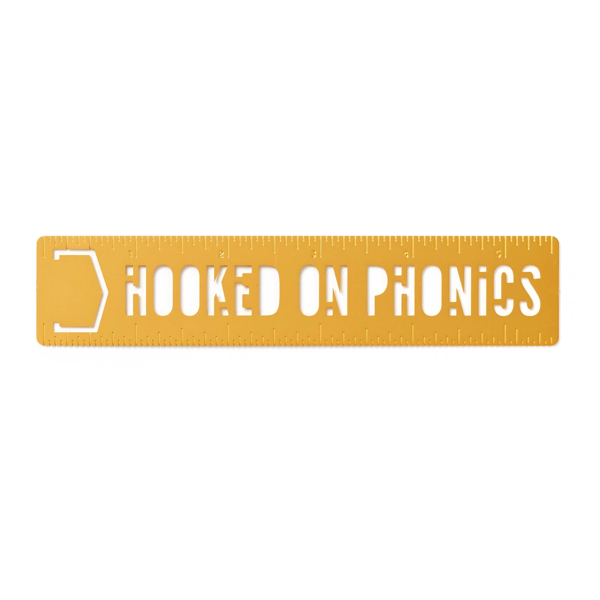 Hooked On Phonics Metal Bookmark Stencil - Image 4