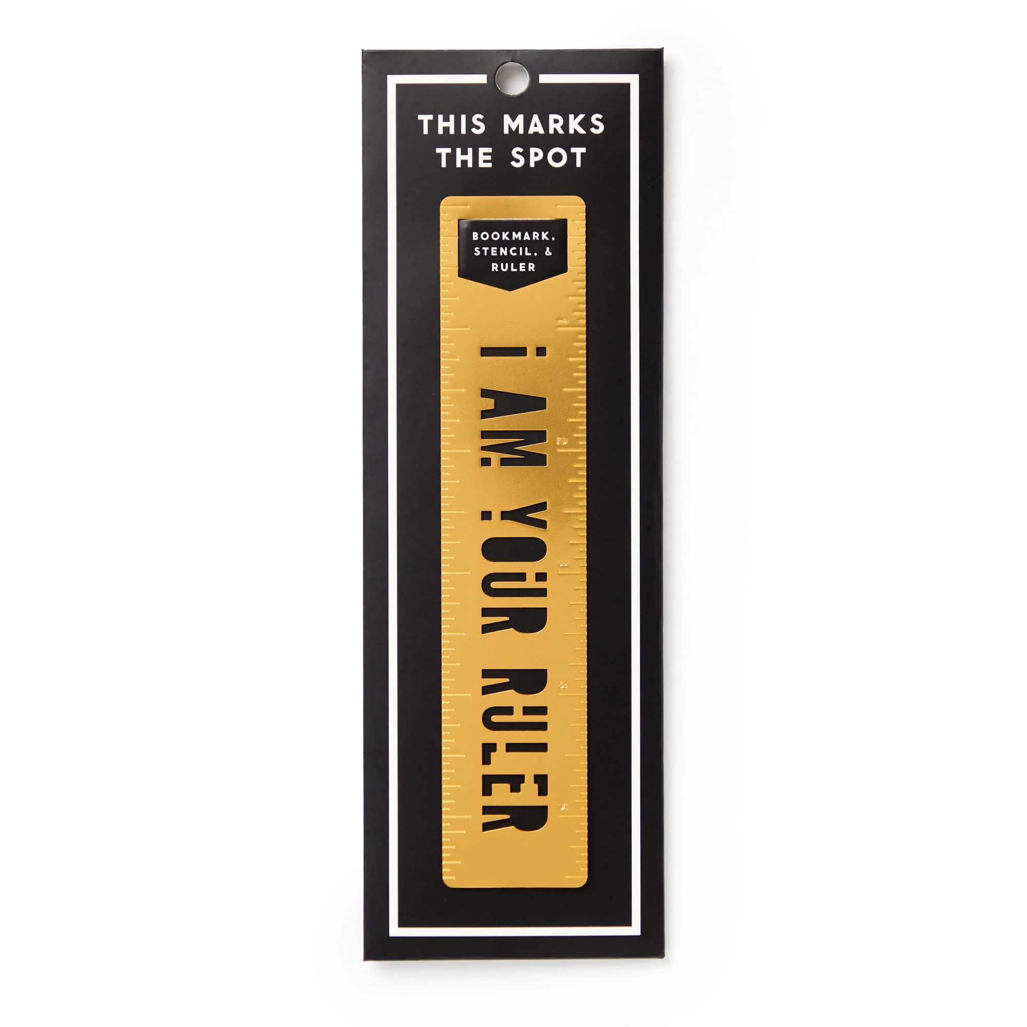 I Am Your Ruler Metal Bookmark Stencil - Image 2