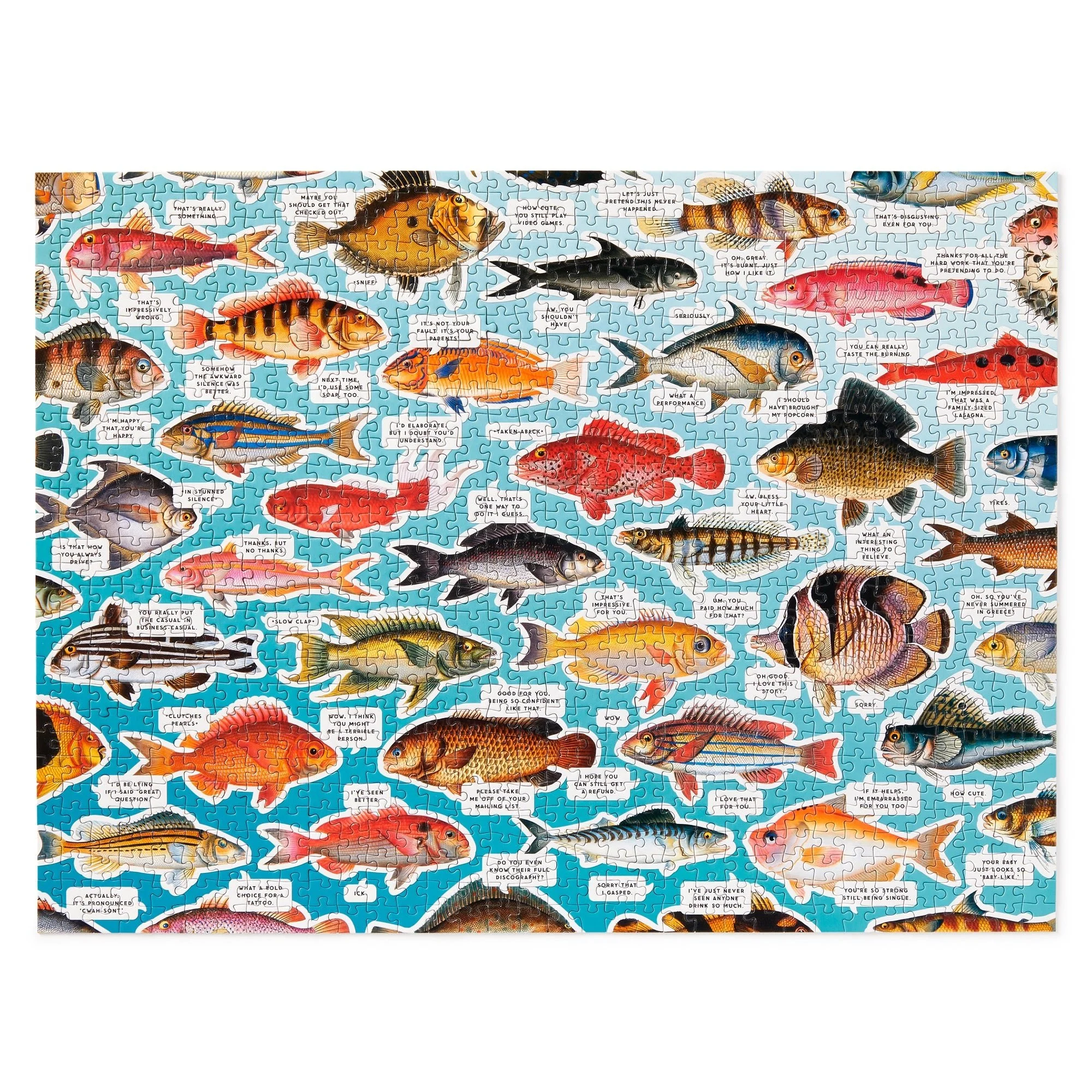 Judgy Fish 1000 Piece Puzzle - Image 4
