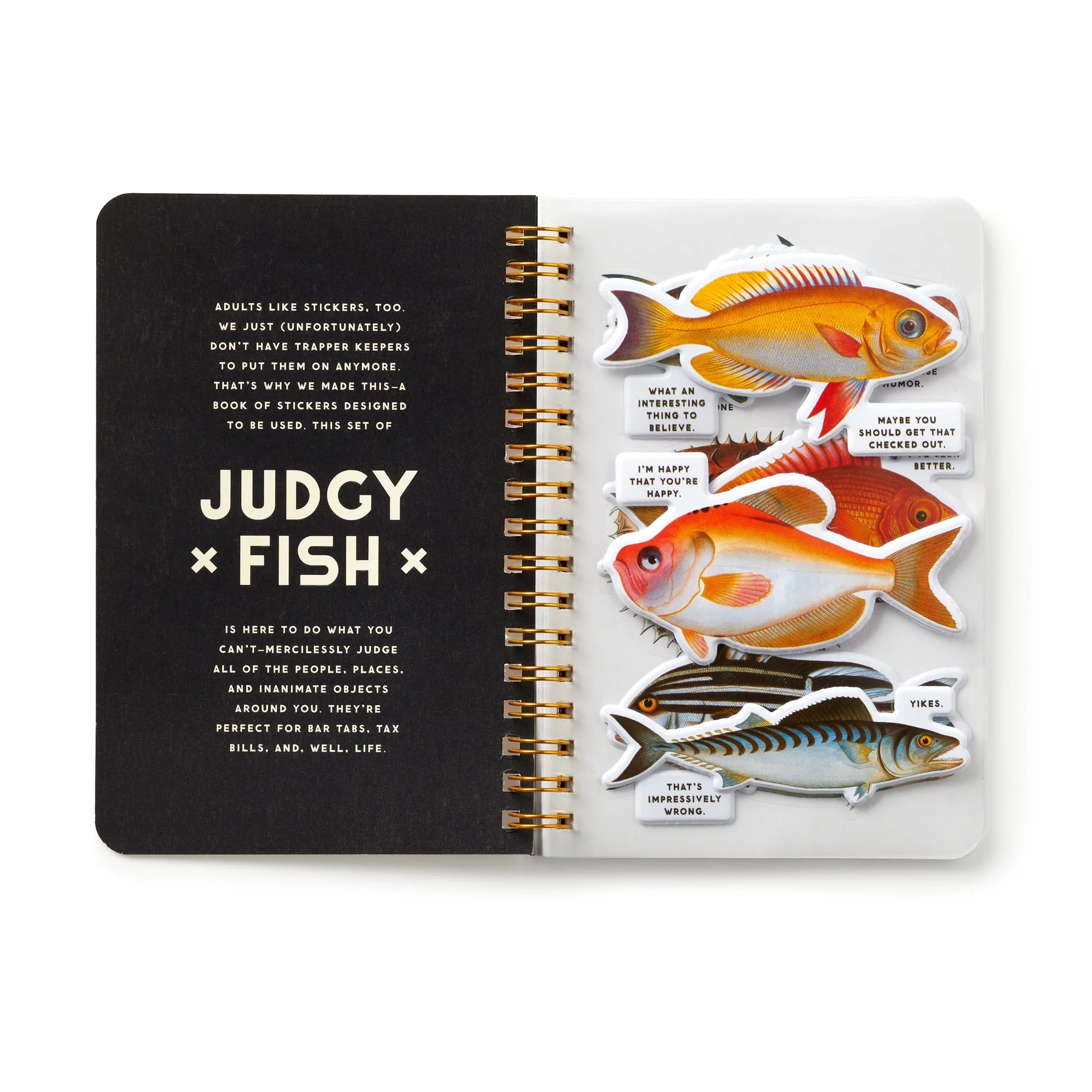Judgy Fish Sticker Book - Image 4