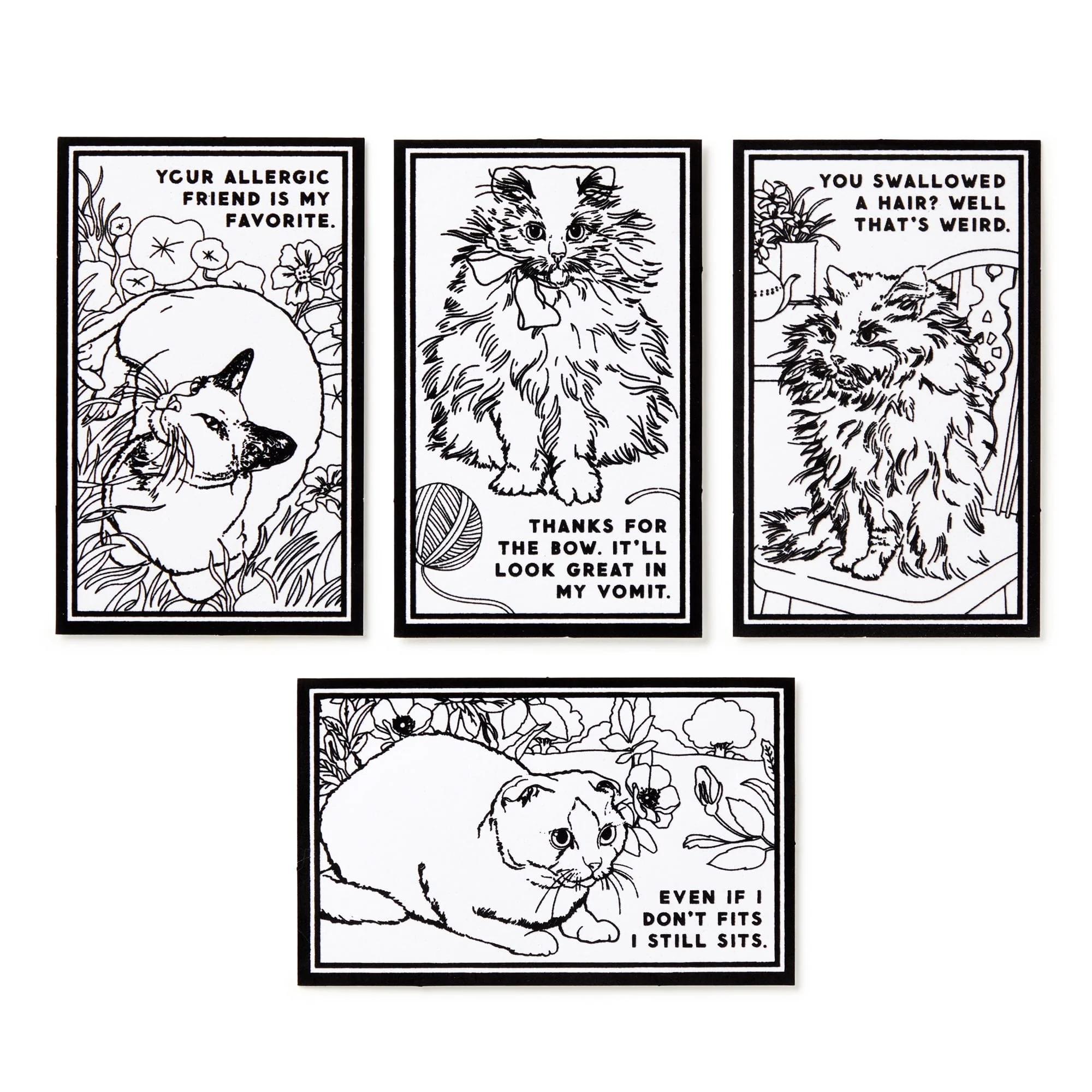 Moody Cats Magic Velvet Coloring Set - Image 10