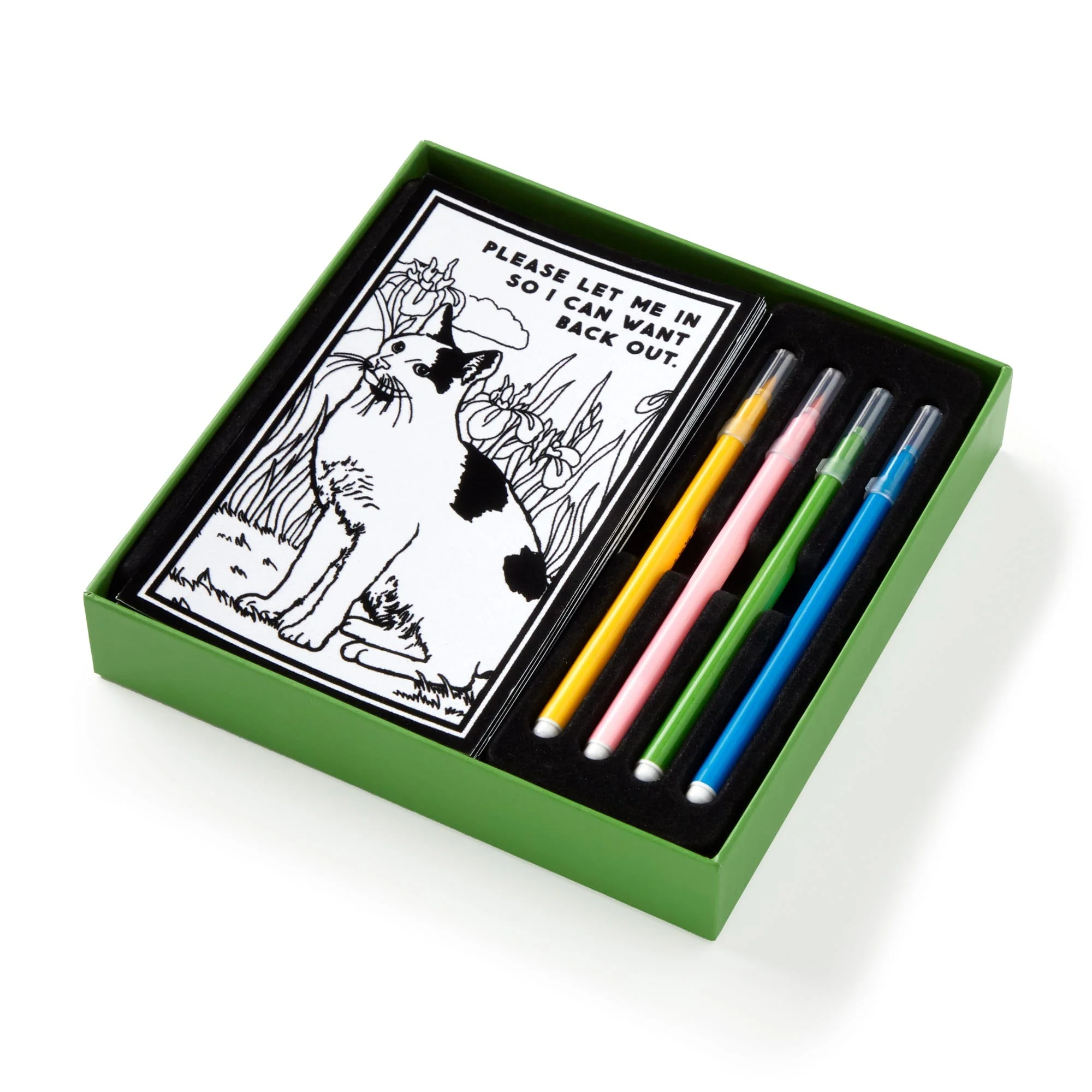Moody Cats Magic Velvet Coloring Set - Image 4
