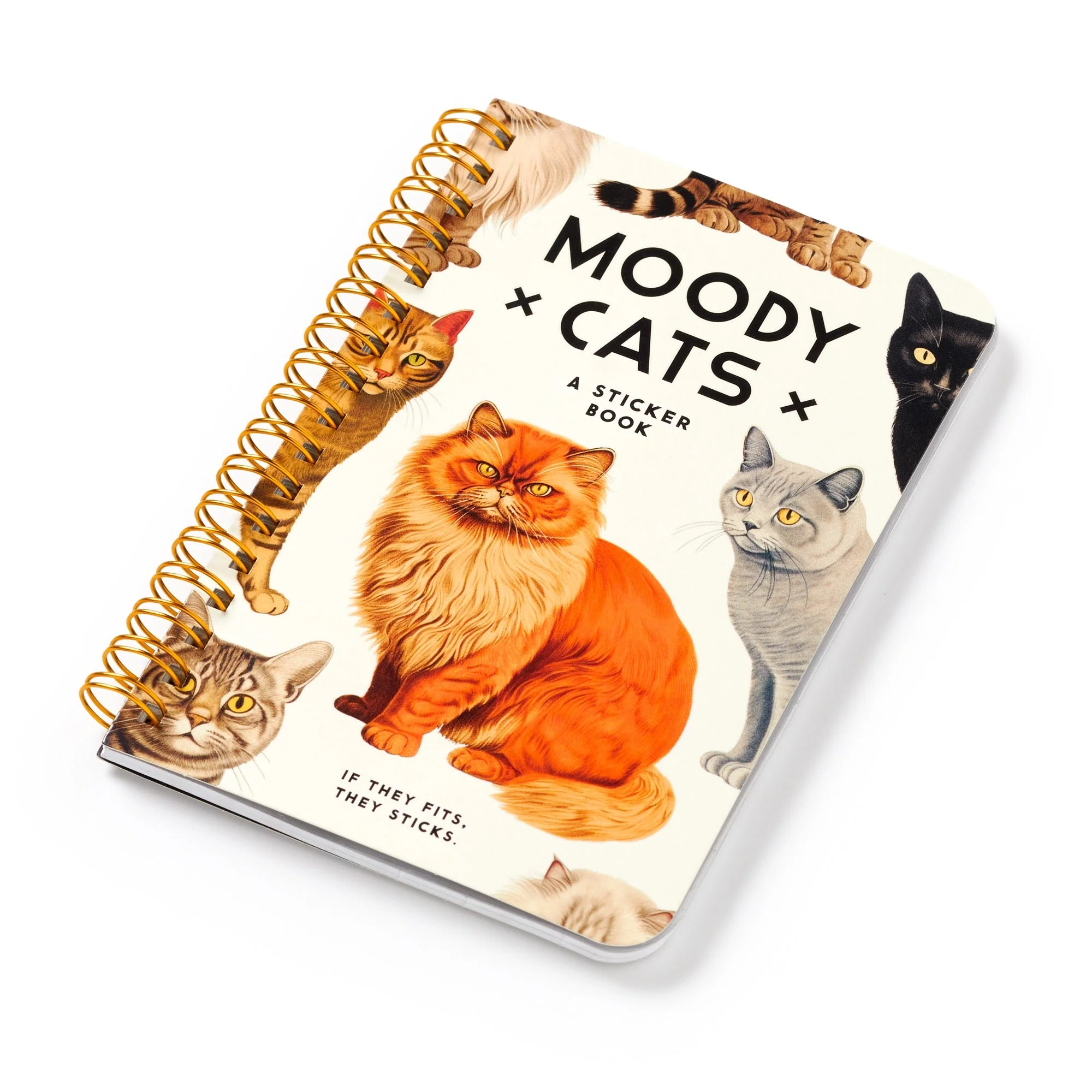 Moody Cats Sticker Book - Image 4