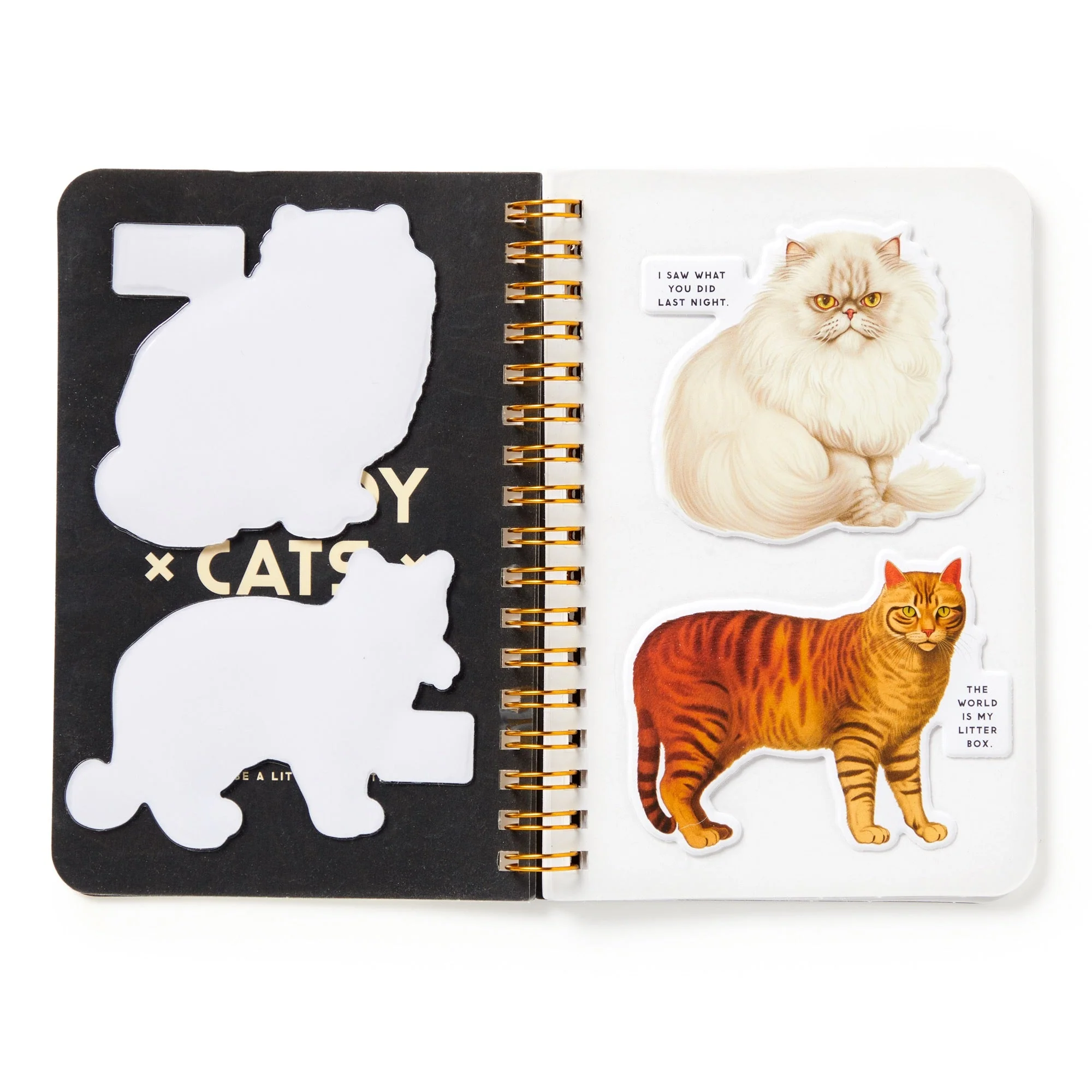 Moody Cats Sticker Book - Image 5