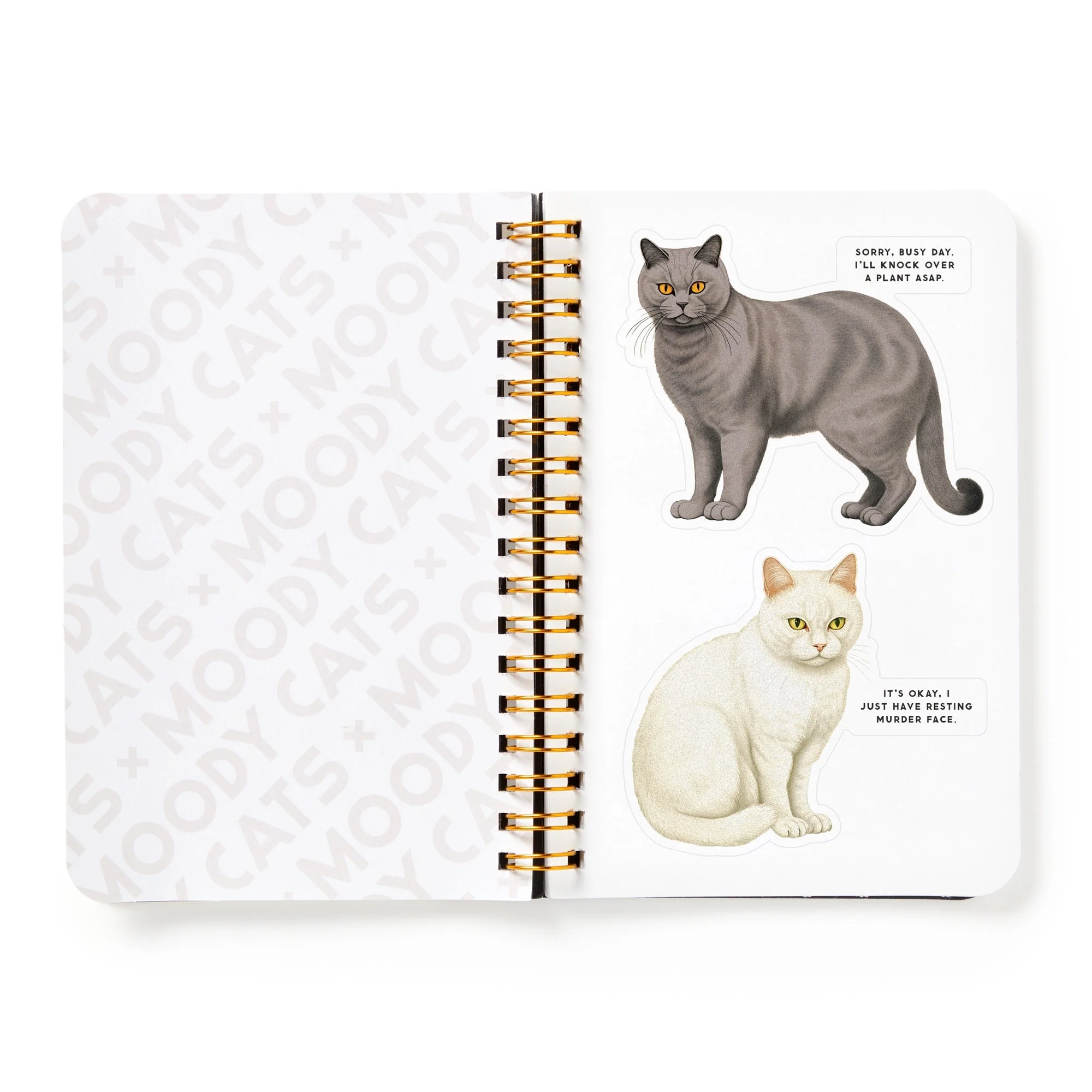 Moody Cats Sticker Book - Image 9