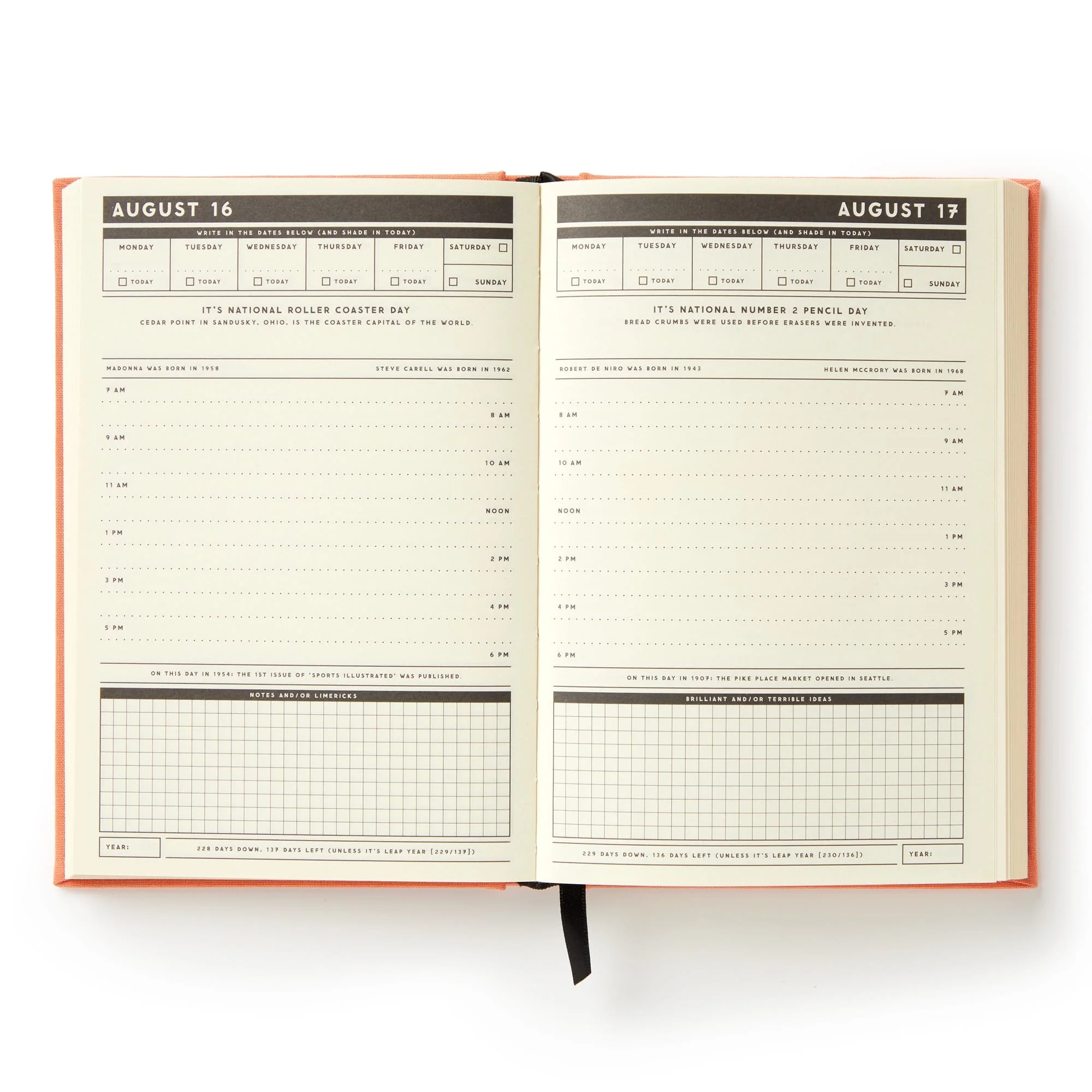 Part-Time Adult Undated Daily Planner - Image 6