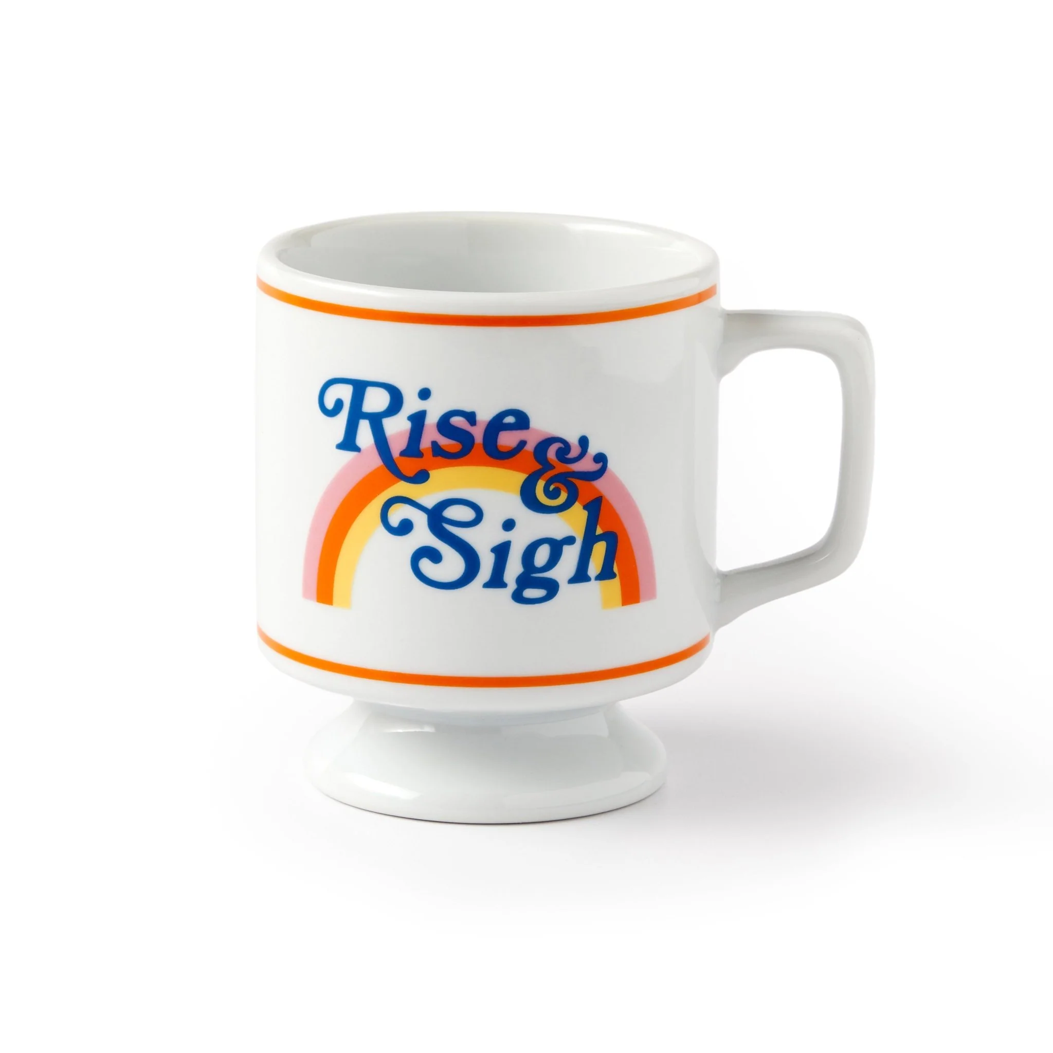 Rise & Sigh Pedestal Mug - Image 2