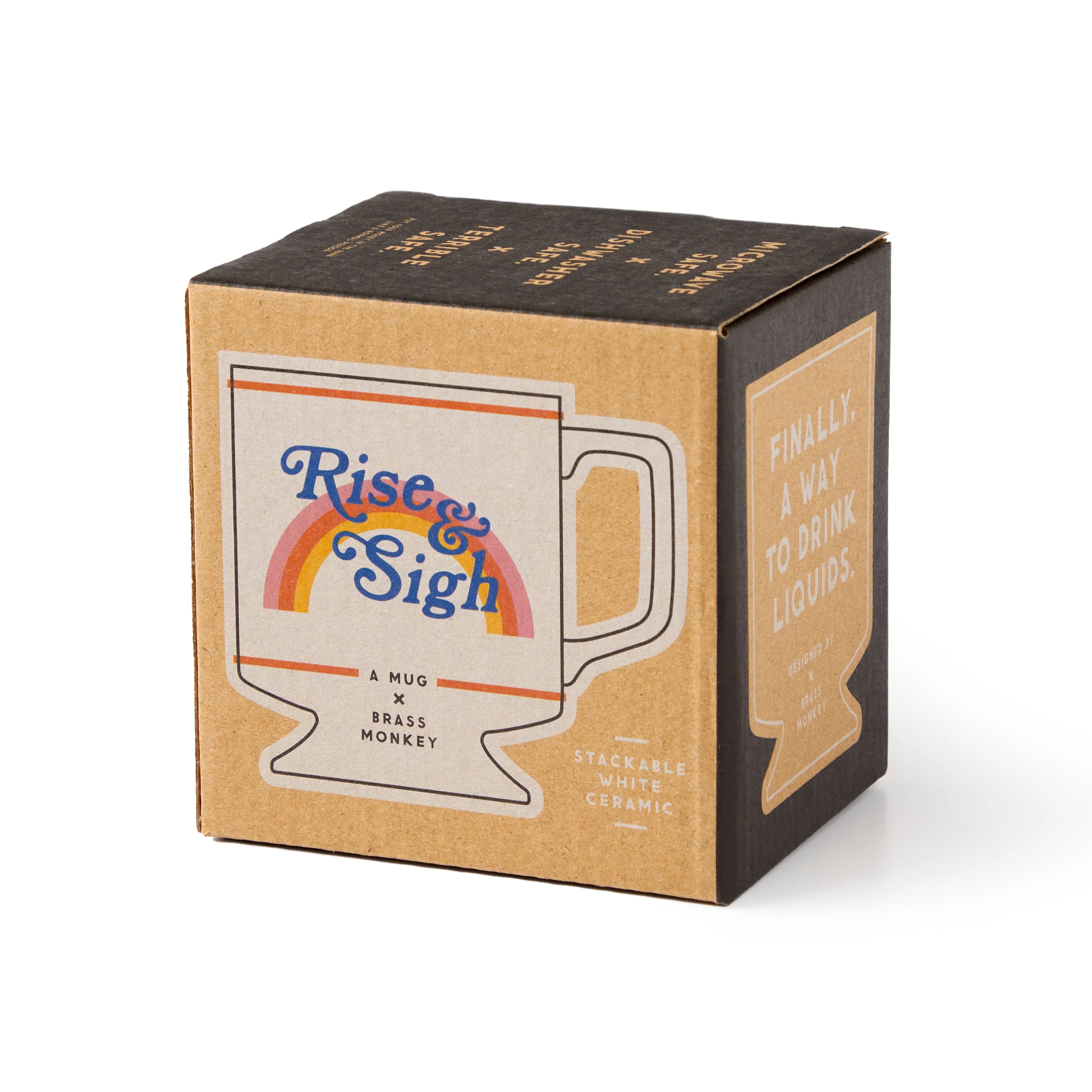 Rise & Sigh Pedestal Mug - Image 4