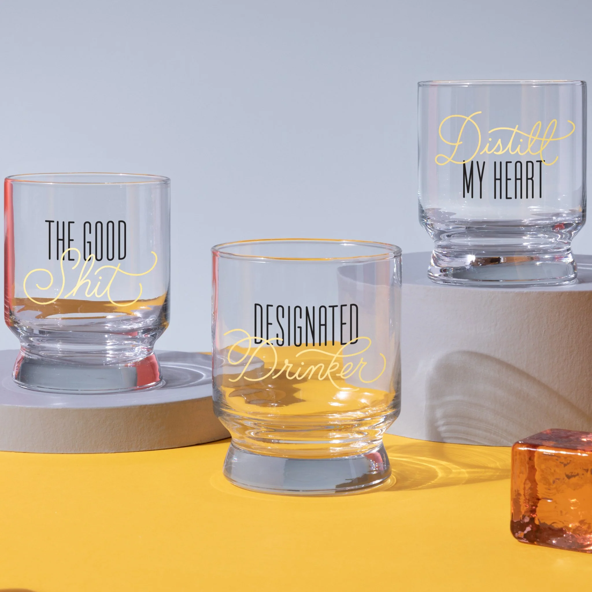 The Good Shit Lowball Glass - Image 3