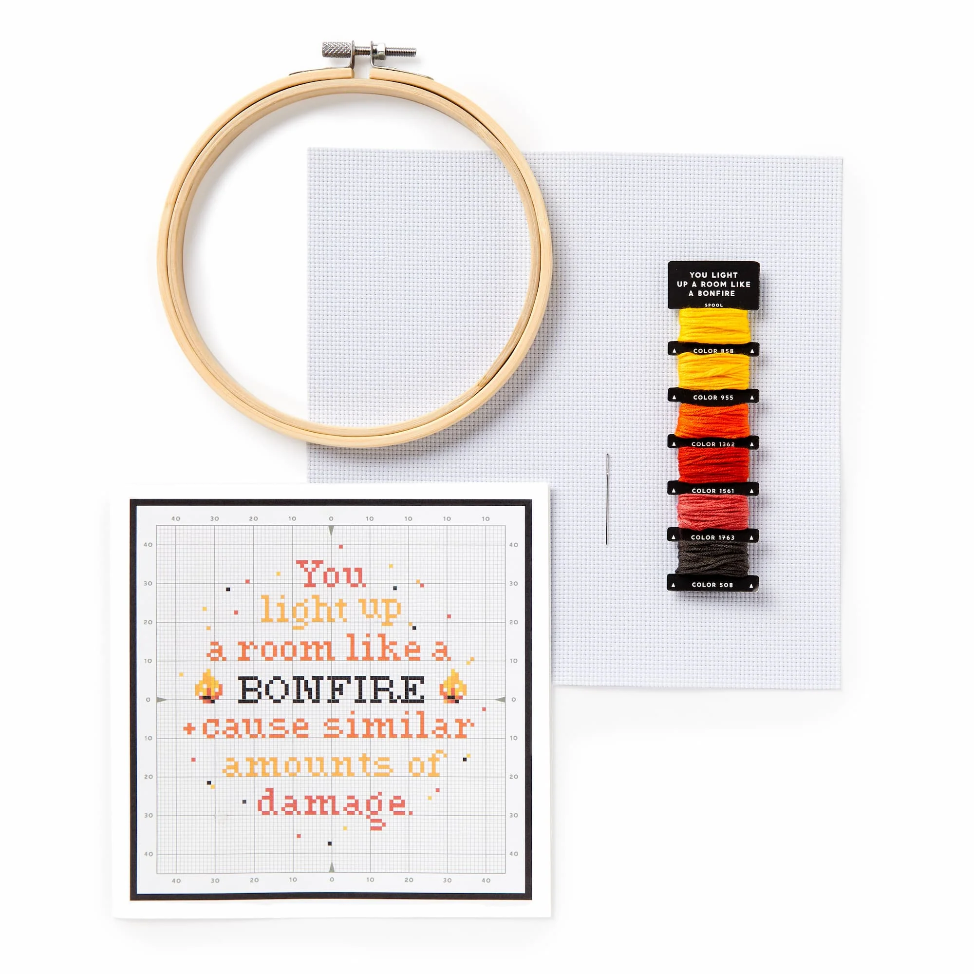 You Light Up A Room Cross Stitch Kit - Image 5